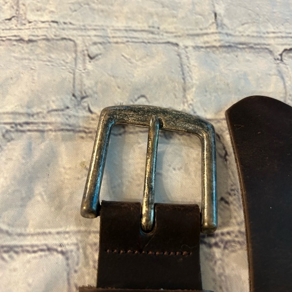 HIPWEAR CANADA BROWN LEATHER CUTOUTS BELT (16501) GENUINE LEATHER WOMENS BELT L - Picture 12 of 14